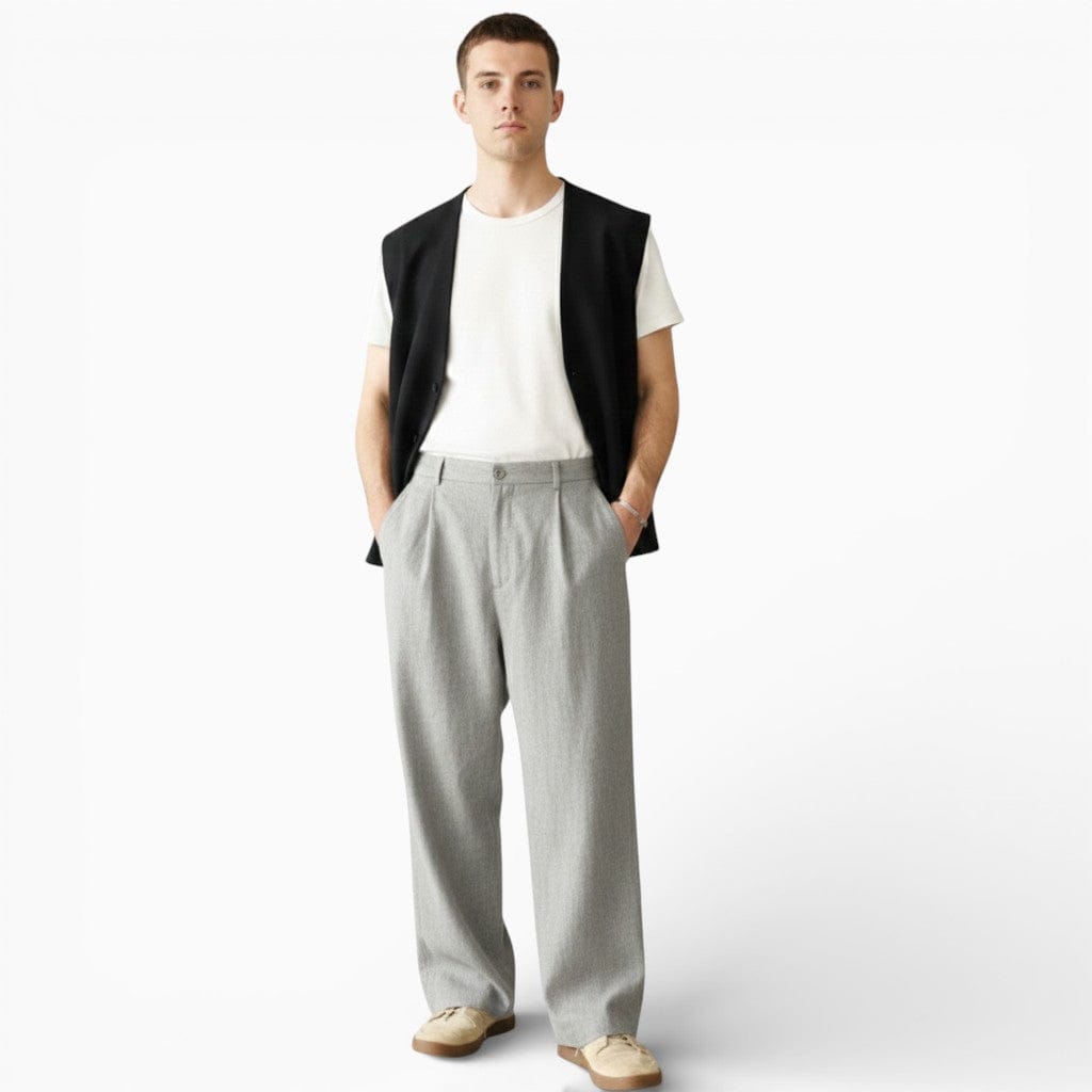 Mova London Pants Light Gray / S TIM Loose Linen Pants