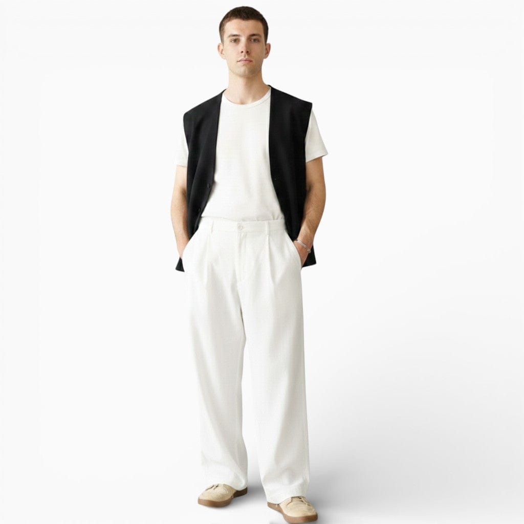 Mova London Pants White / S TIM Loose Linen Pants